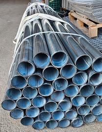 Pali Tubi innocenti zincati per recinzione 45mm