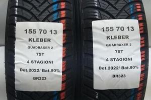 2 gomme 155 70 13 kleber br323