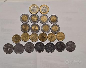 Lotto Monete 1000 lire errore e altre commemorativ