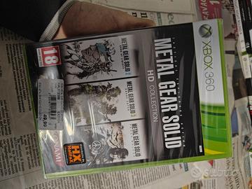 metal gear solid hd collection xbox 360 sigillato