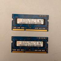 RAM SoDimm DDR3 2x2GB 1333