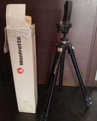 Cavalletto fotografico Manfrotto + joystick
