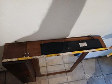 specchiera bagno legno 