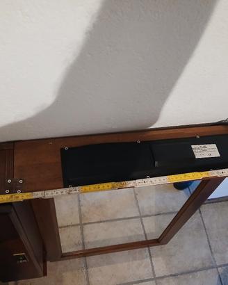 specchiera bagno legno 