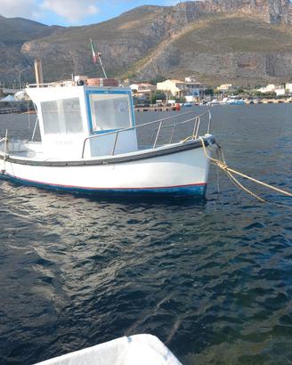 Barca a motore entroborbo (Gozzo)