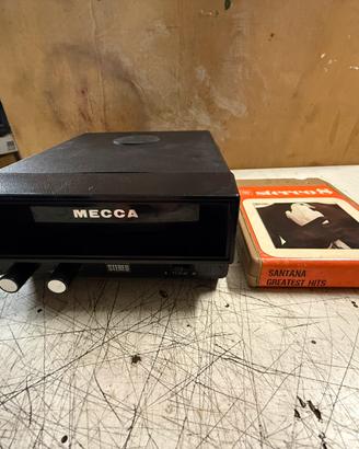 Stereo 8 mecca con cassetta made in japan anni 70