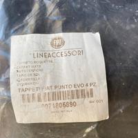 Tappetini Fiat punto evo 2011 4porte