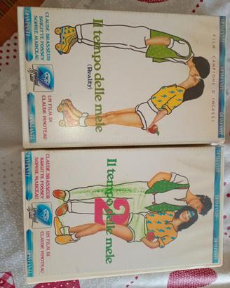 VHS il tempo del mele 1-2 Sophie marceau