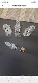 Oggetti Swarovski con parti mancanti