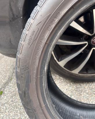 Cerchi 17 “ fiat tipo  + 4 pneumatici per stagione