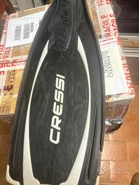 Pinne Cressi Reaction Pro + Zaino Tecnico Tribord