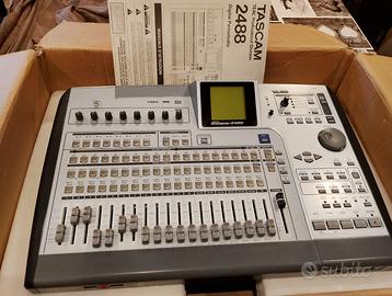 mixer registratore multitraccia tascam 2488