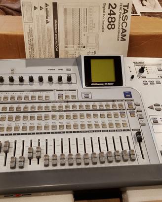 mixer registratore multitraccia tascam 2488