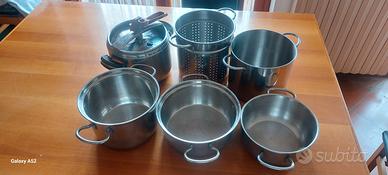 SET PENTOLE  con pentola a pressione