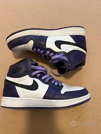 Jordan 1 high viola taglia 38,5