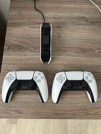 2 Dualsense per ps5 con doppia base di ricarica