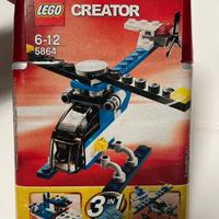 LEGO Creator 3 in 1 - Elicottero - Aereo - Nave