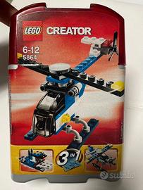 LEGO Creator 3 in 1 - Elicottero - Aereo - Nave