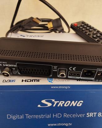 DECODER DIGITALE TERRESTRE HD RECEIVER SRT8213 NUO