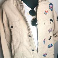 Bomber Velluto a coste con patch BOXY FIT