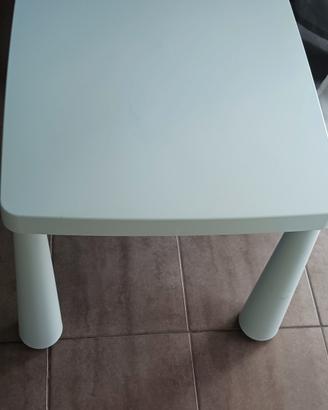 tavolino ikea mammut azzurro