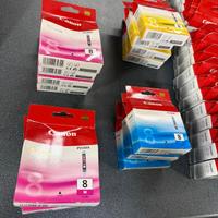 Cartucce Originali Canon CLI-8: 18xBK 6xY 3xC 7xM