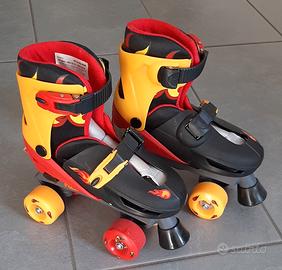 Pattini a rotelle nuovi misura 35/38