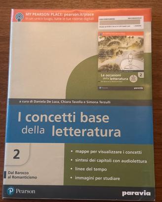 I concetti base della letteratura 2 – Paravia