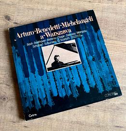 Cofanetto n.3 vinili Arturo Benedetti Michelangeli