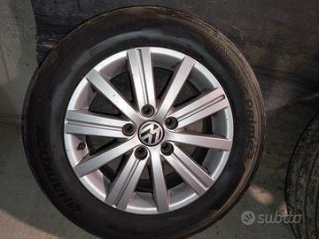 Cerchi In Lega 15" Golf 5/6/7 Gomme Hankook 205/60