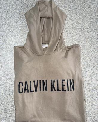 Felpa calvin klein taglia L elastica beige