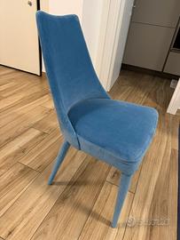 Sedie Velluto Midj 6