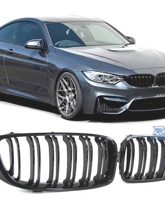 GRIGLIA BMW F32 F33 F36 LOOK M4 NERO LUCIDO