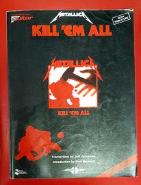 METALLICA Kill em All - Spartiti con Tablature