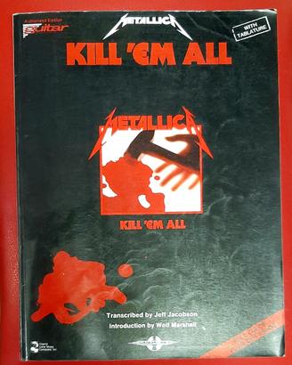 METALLICA Kill em All - Spartiti con Tablature