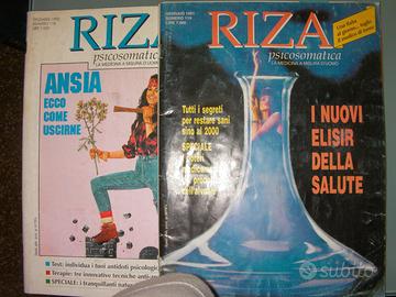 2 riviste Riza Psicosomatica anni '90