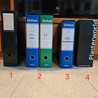 n°5 raccoglitori usati