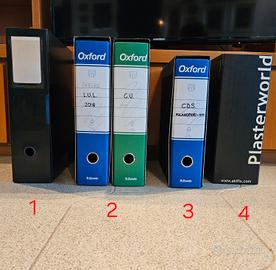 n°5 raccoglitori usati