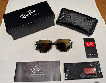RAY-BAN Pilot Carbon Tech Polarized Gunmetal