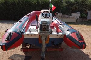 Gommone 450 con motore e carrello