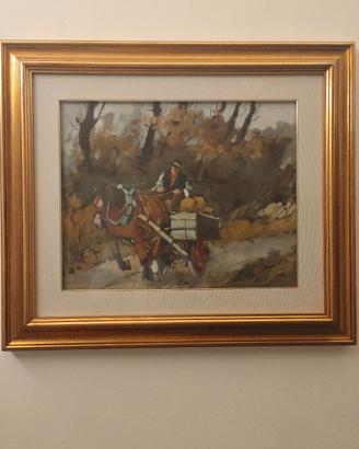 Quadro olio su tela