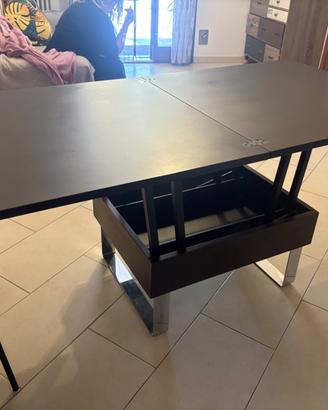 Tavolo cucina trasformabile