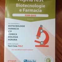 AlphaTest - Biotecnologie e Farmacia - 3200 quiz
