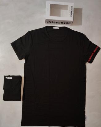 T-shirt Bikkembergs. 2 T-shirt colore Nero Tg.S