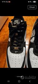nike air force one Black and white