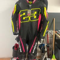 Tuta moto in canguro Vipers Tg 54