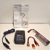 caricabatteria drone/gimbal + batteria LiPo