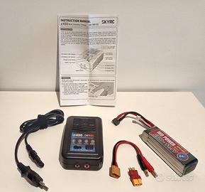caricabatteria drone/gimbal + batteria LiPo