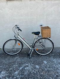Bici in acciaio da donna