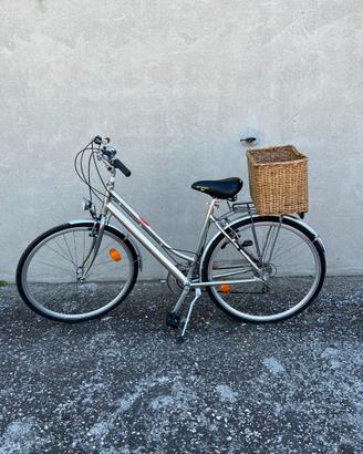 Bici in acciaio da donna